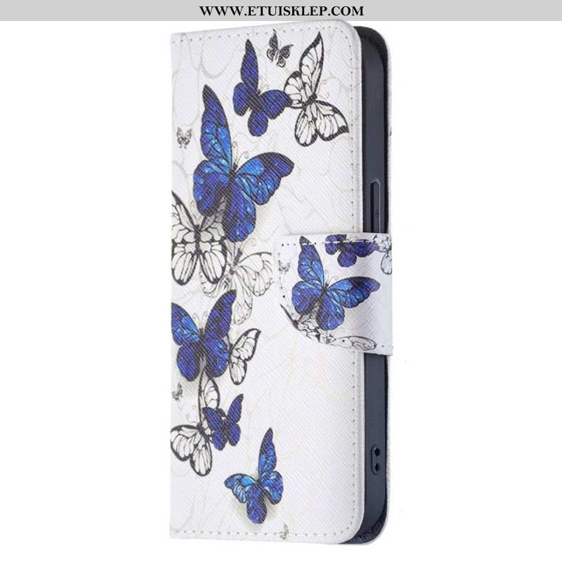 Obudowa Etui Na Telefon do iPhone 15 Motyle W Locie